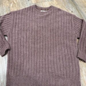 UGG Textured Knit Sweater in Mauve